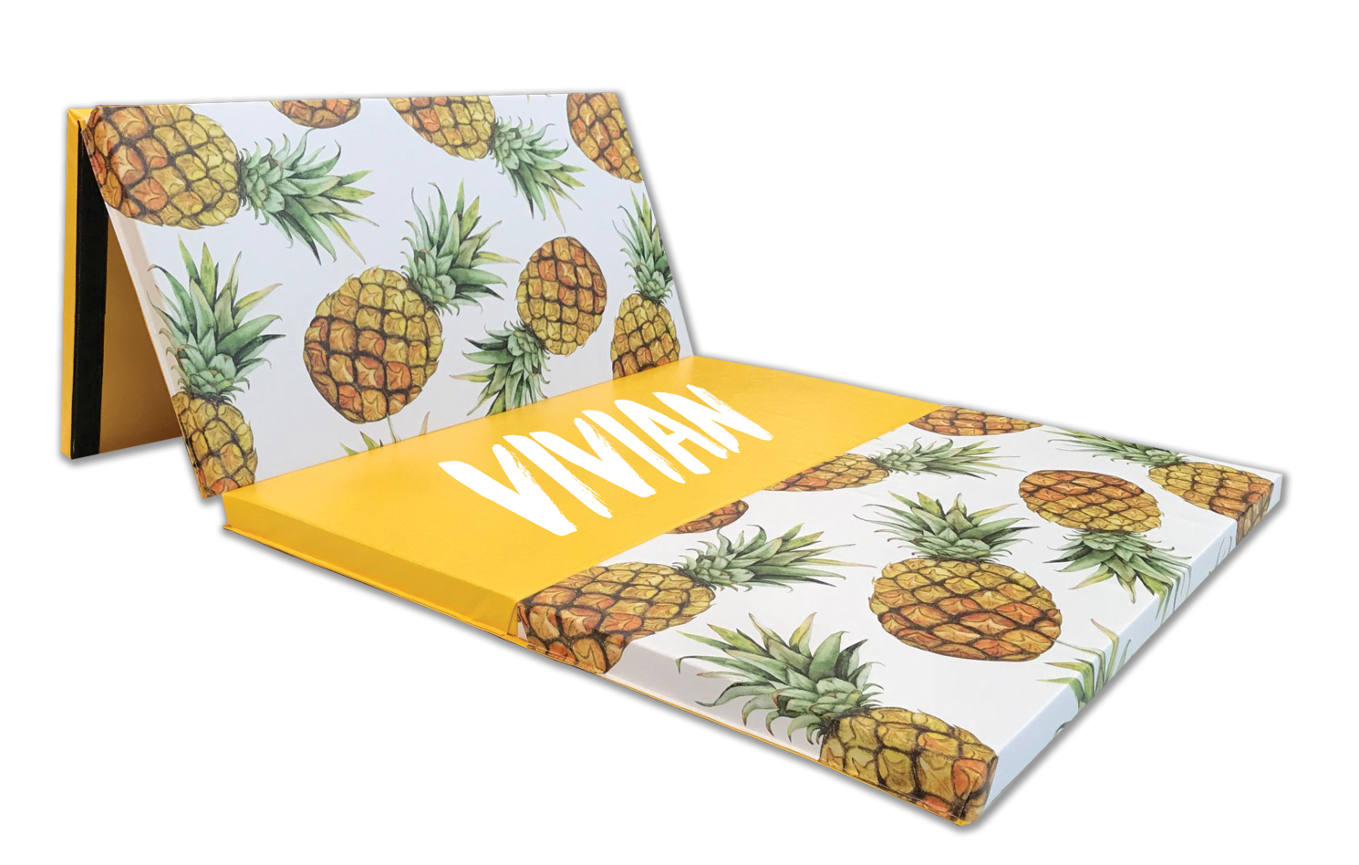 QUICKSHIP Pineapple 4' x 8' Folding Gymnastics Mat