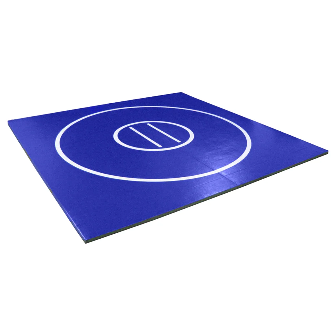 Standard Roll-Up Wrestling Mat 8' x 8' x 1 ⅜"