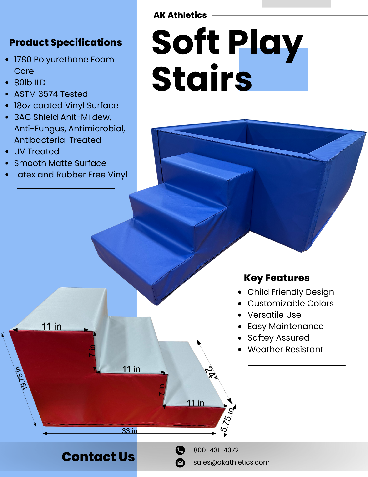 Holiday Shop Soft Play Stairs