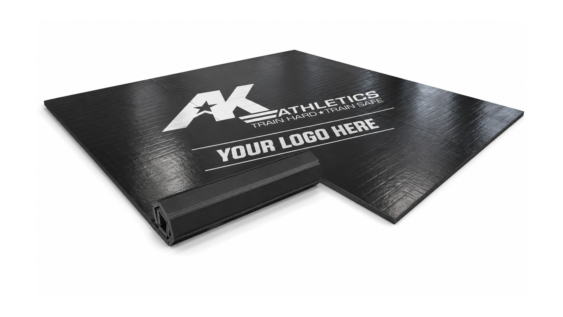 Your Design Digitally Printed 12' x 12' roll up light weight wrestling mat
