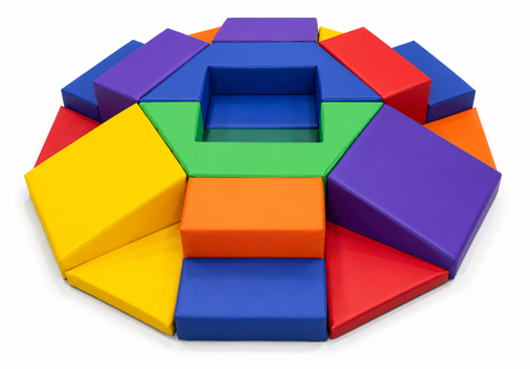 Hexagon Toddler Soft Play Climber