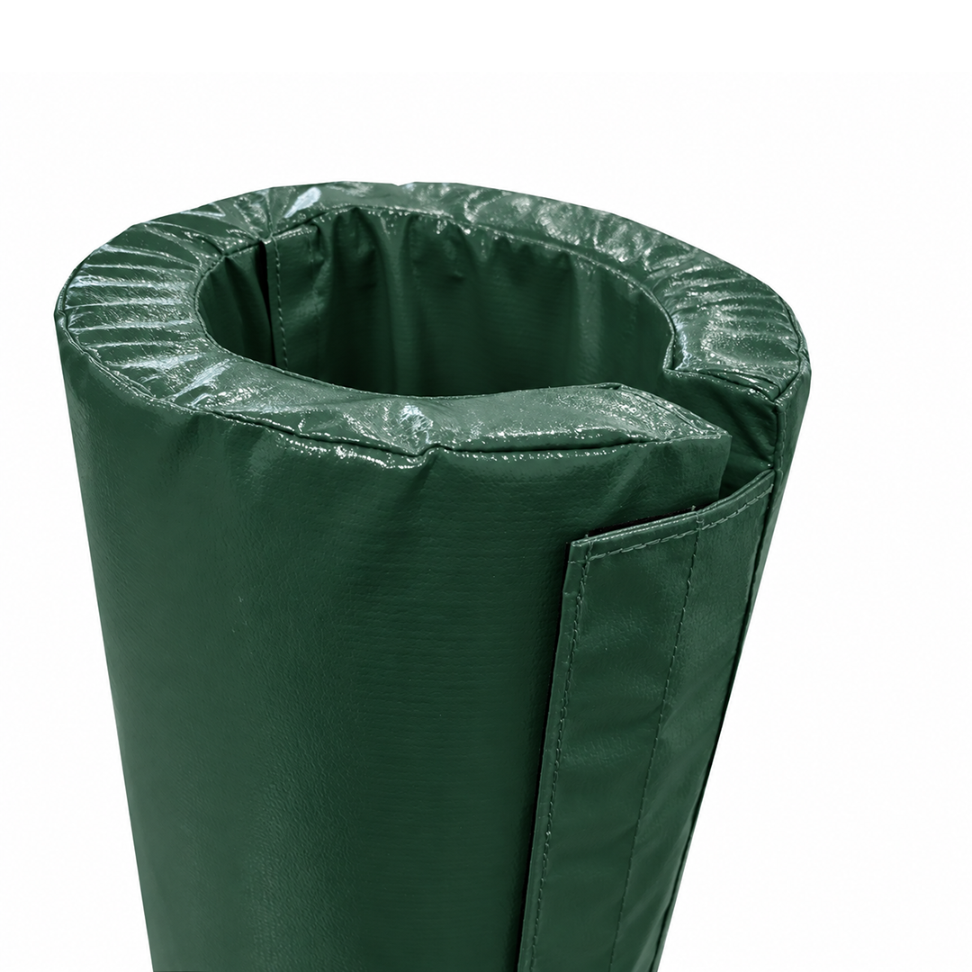 4' Tall Pole Pad, 3" Diameter Fabric Flap Closure