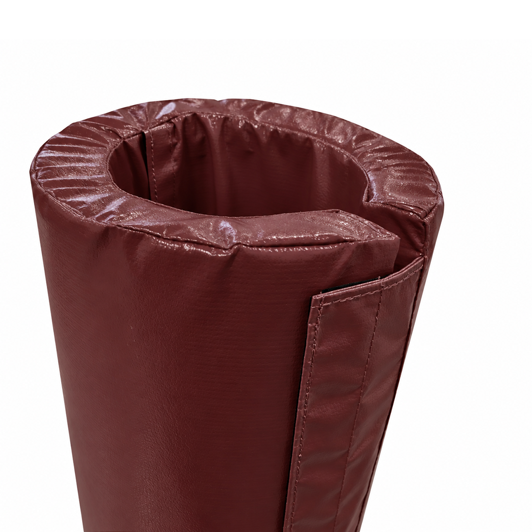 4' Tall Pole Pad, 3" Diameter Fabric Flap Closure