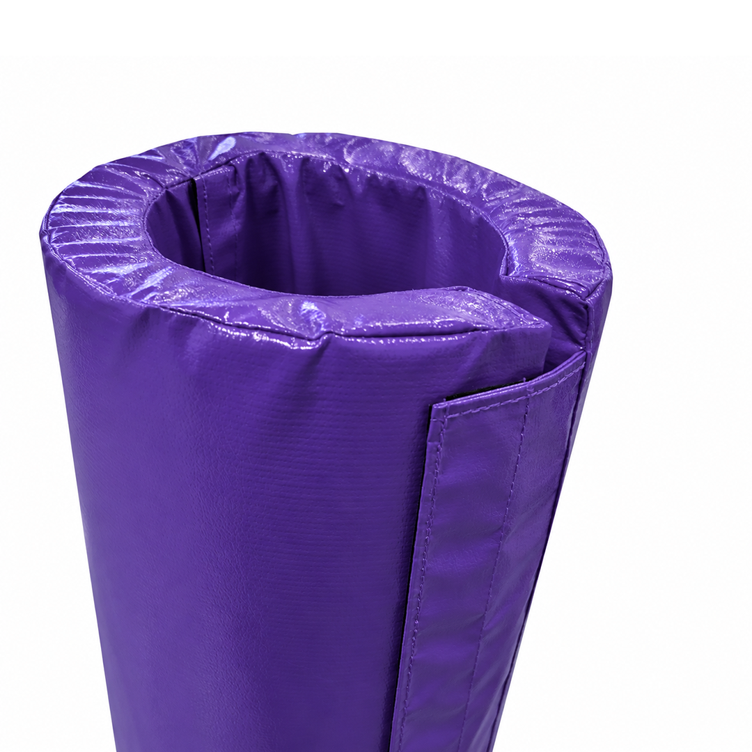 4' Tall Pole Pad, 3" Diameter Fabric Flap Closure
