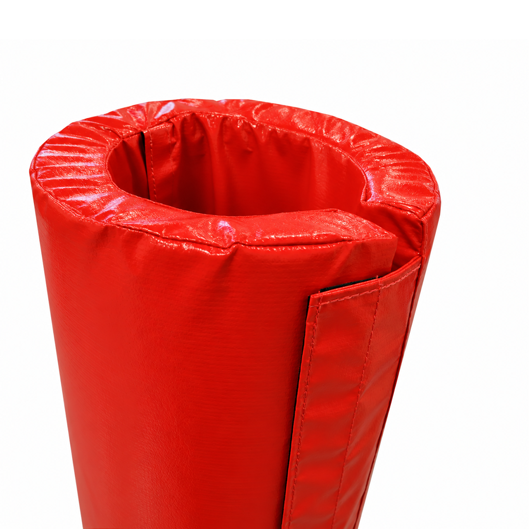 4' Tall Pole Pad, 3" Diameter Fabric Flap Closure