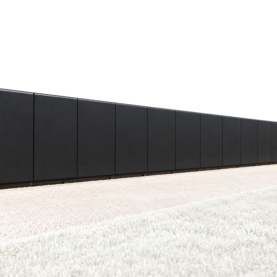 Professional Quality Baseball Stadium 6' tall x 3" Thick Outdoor Wood Backed Panels