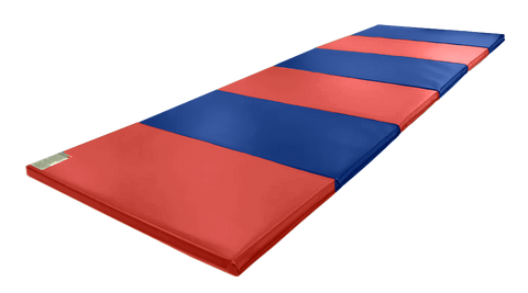 Quickship 6' x 12' x 1 3/8" Advanced Level Folding Gymnastics Mat