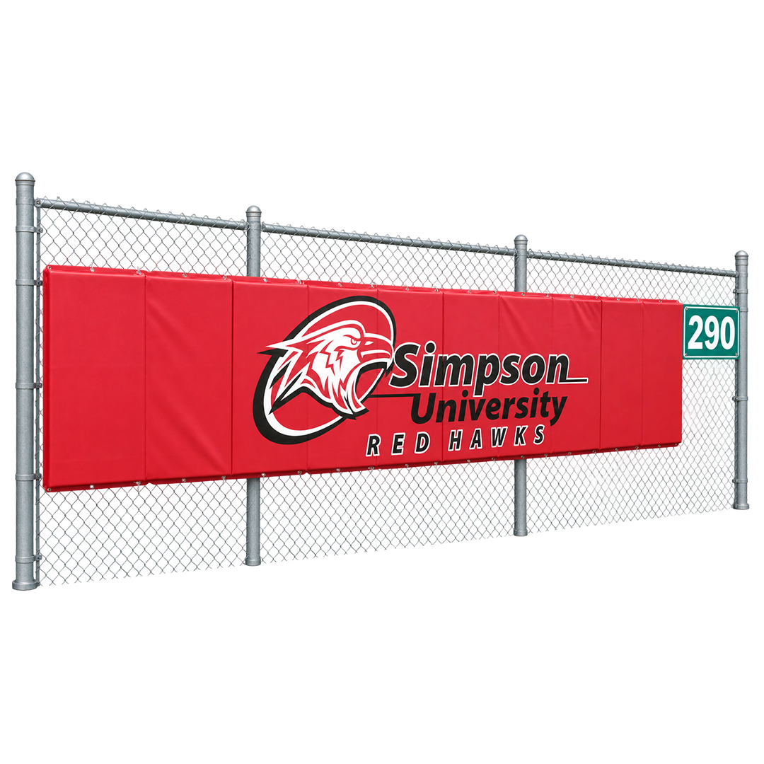 Digitally Printed 6' Tall Fence Padding