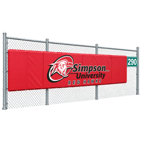 Digitally Printed 6' Tall Fence Padding