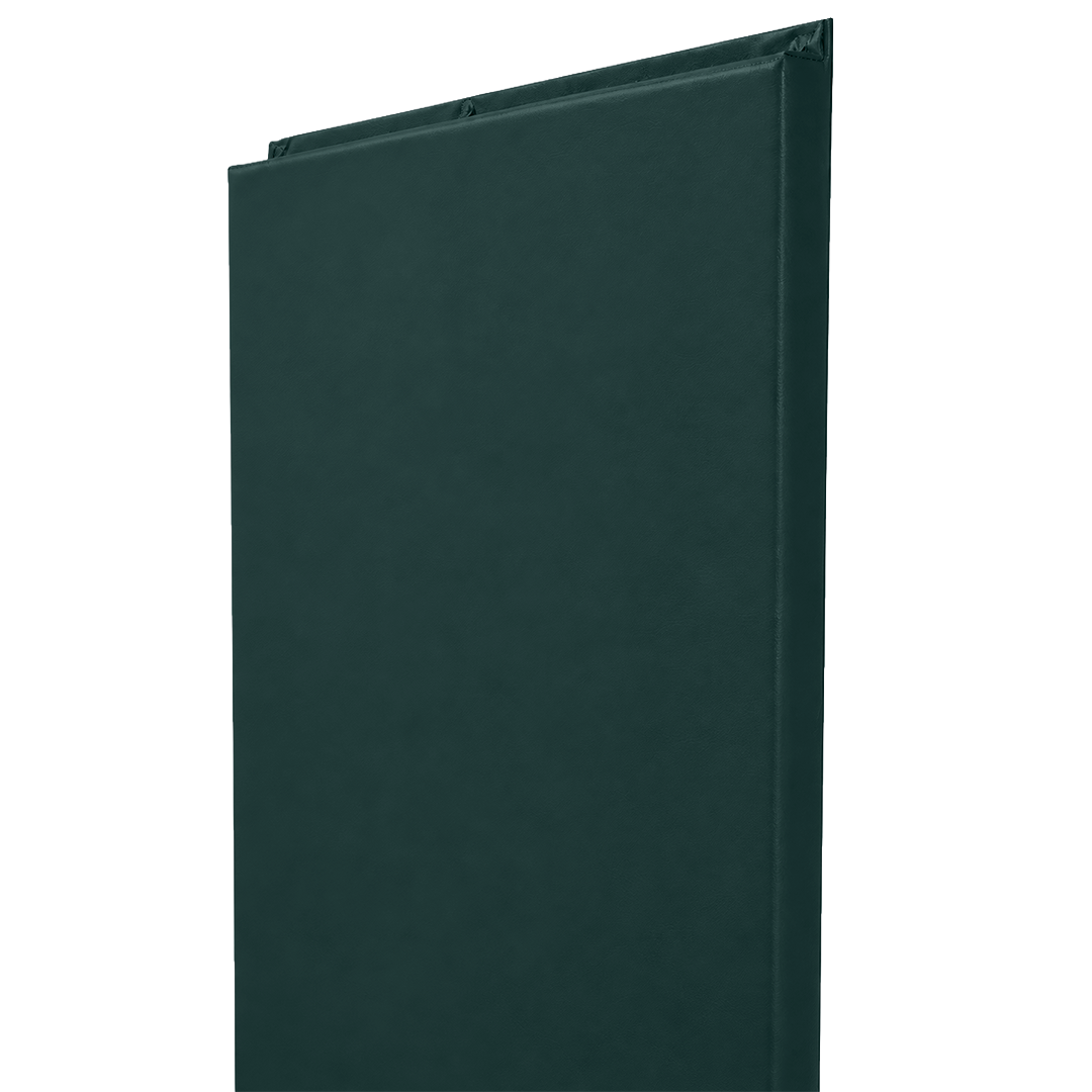 FlameSafe "Class A" fire rated Wood Backed Gym Wall Padding Panels 2' x 6'