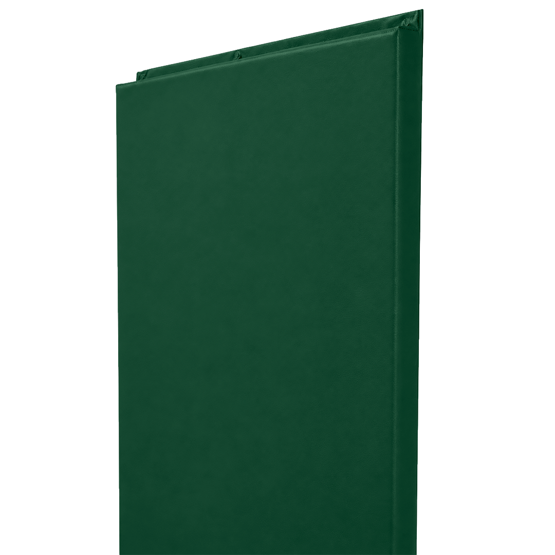 FlameSafe "Class A" fire rated Wood Backed Gym Wall Padding Panels 2' x 6'