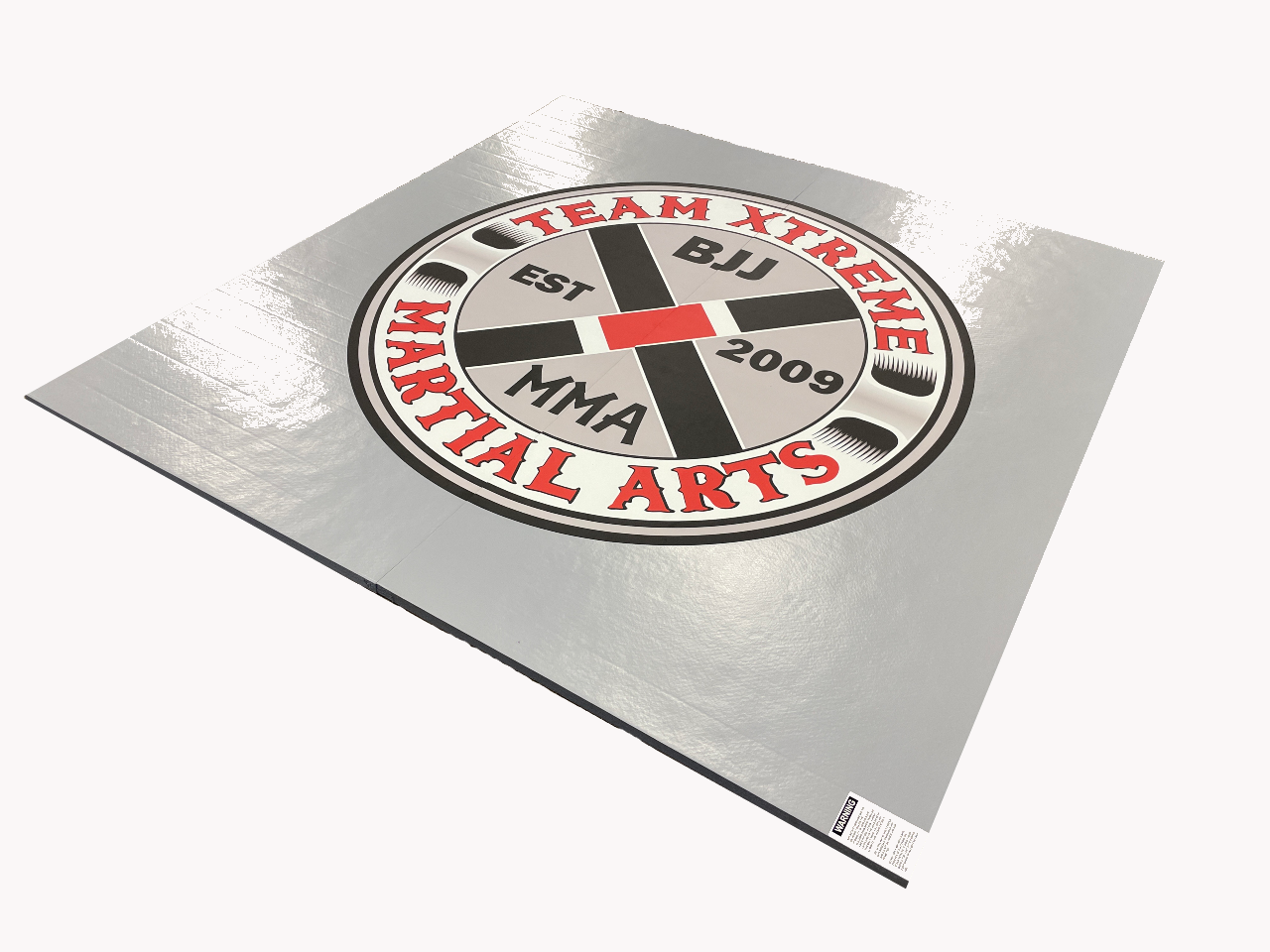Your Design Digitally Printed 8' x 8' x 1 3/8" Roll-Up Wrestling Mat