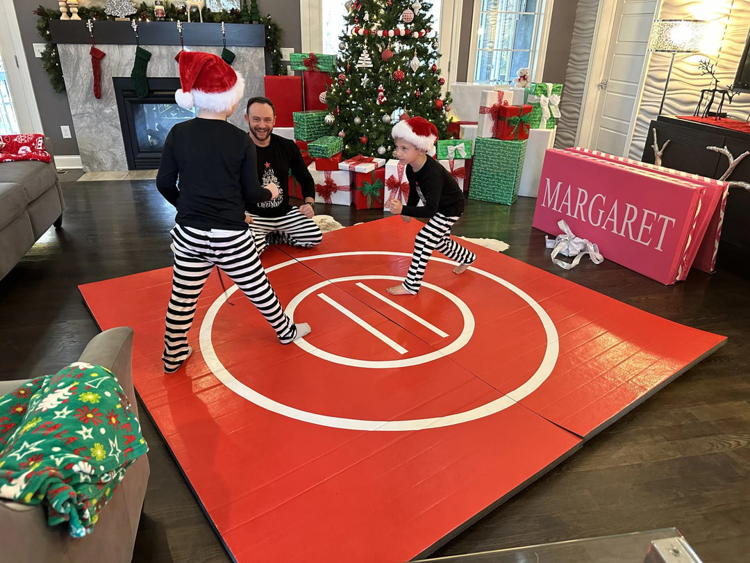Holiday Standard Roll-Up Wrestling Mat 8&