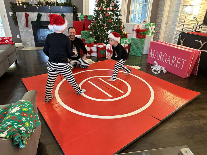 Holiday Standard Roll-Up Wrestling Mat 8&