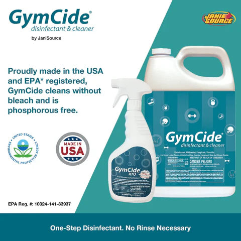 GymCide Ready to Use Spray Disinfectant &amp; Cleaner