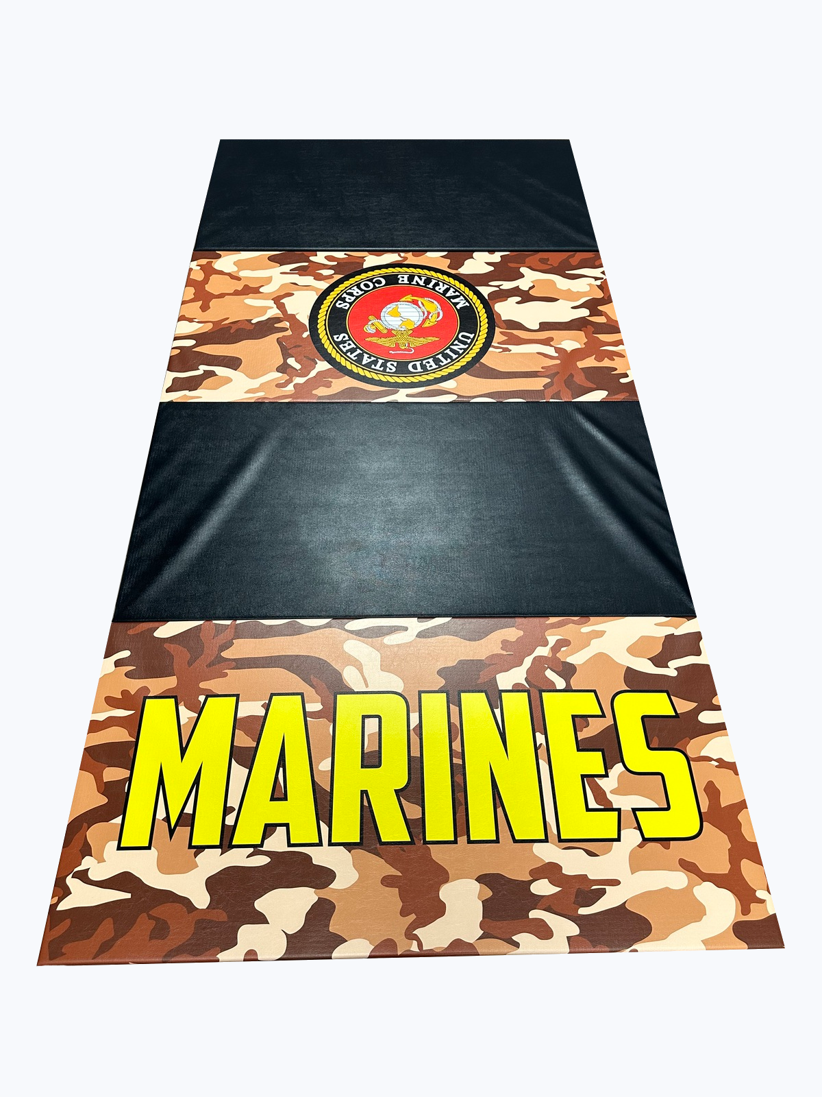 CLEARANCE Military 4' x 8' x 2" -  Impact Safe Folding Gymnastics Mat