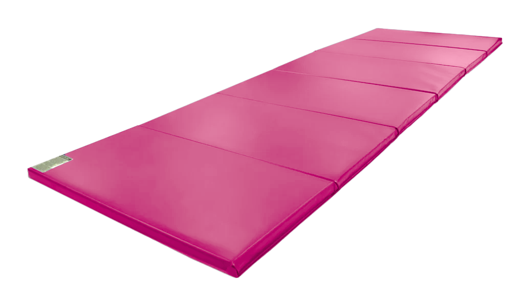 Quickship 6' x 12' x 1 3/8" Advanced Level Folding Gymnastics Mat