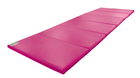 Quickship 6' x 12' x 1 3/8" Advanced Level Folding Gymnastics Mat