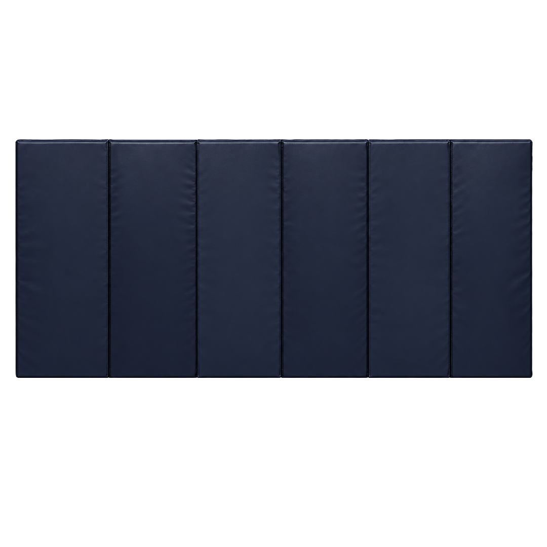 6' Tall x 12' Wide x 2" Thick Removable Folding Gym Wall Pad