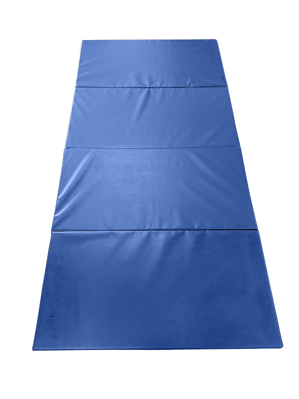 CLEARANCE 6' x 8' x 2" Intermediate Level Folding Gymnastics Mat