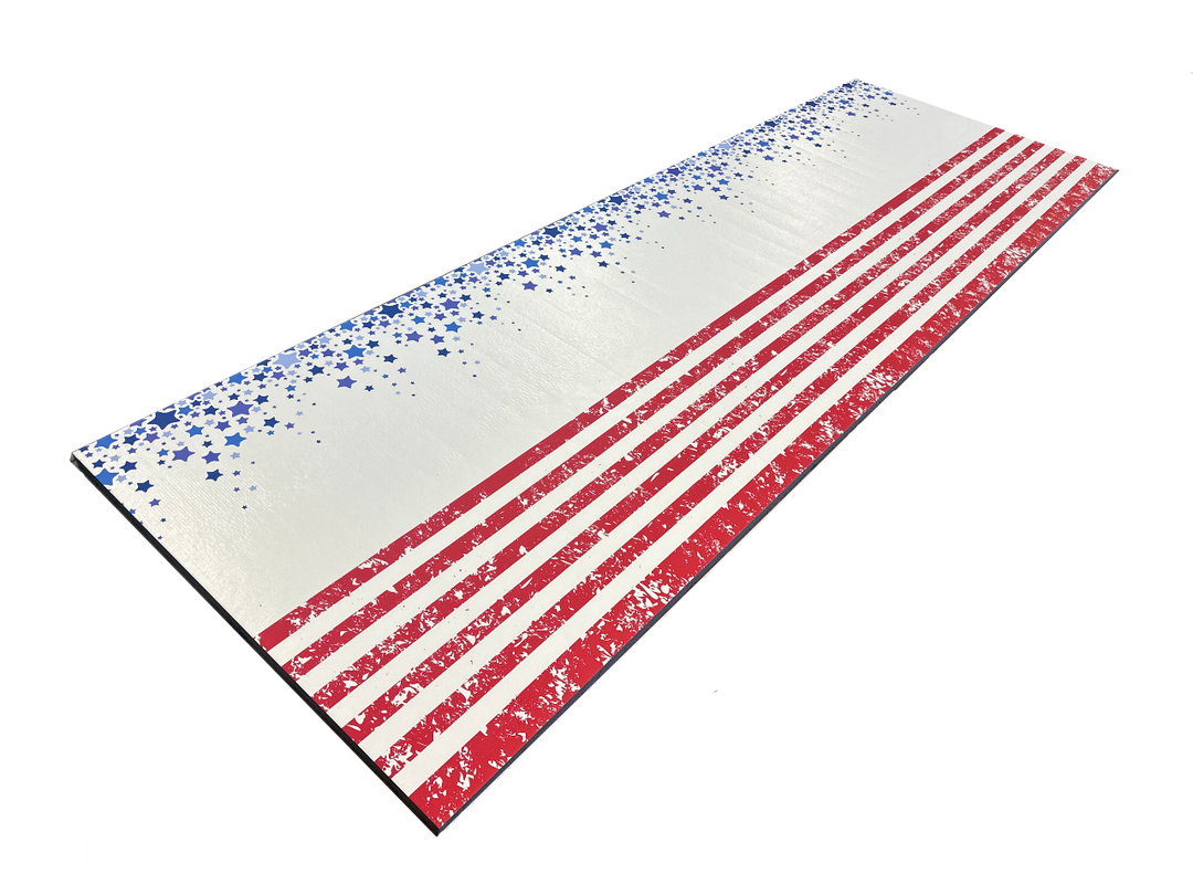Stars and Stripes Roll-Up Mat - 4&