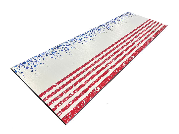 Stars and Stripes Roll-Up Mat - 4&