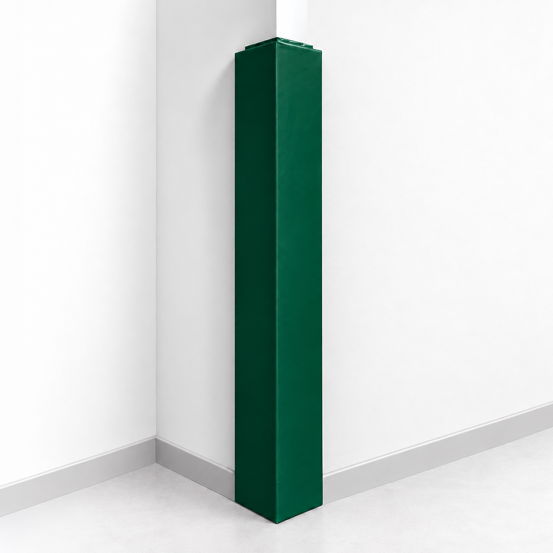 Wood Backed Corner Padding 6' tall 6" sides
