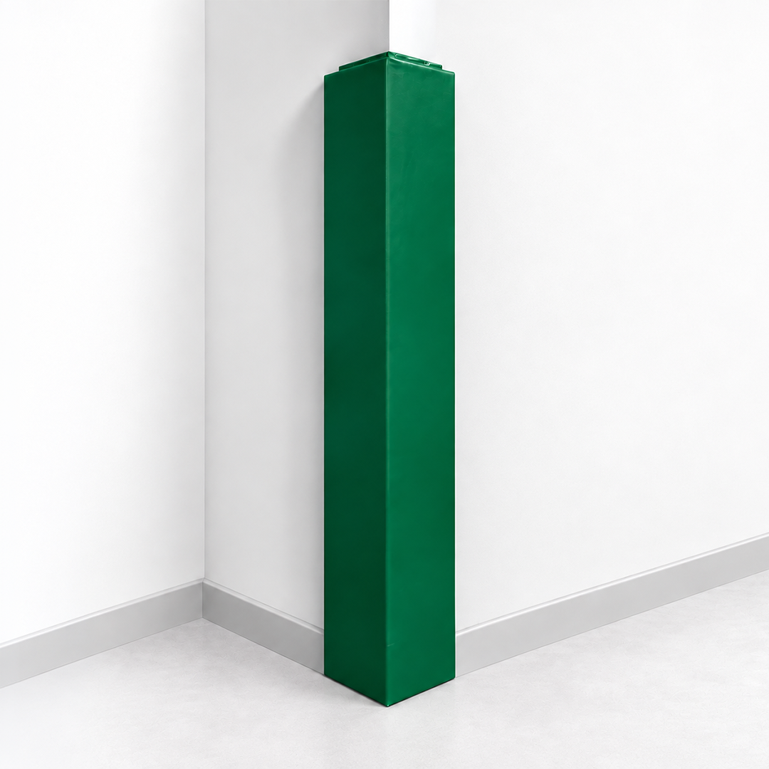 Wood Backed Corner Padding 6' tall 6" sides