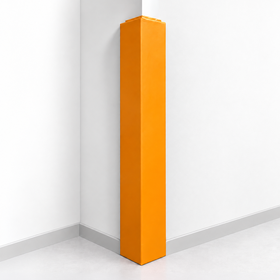 Wood Backed Corner Padding 6' tall 6" sides