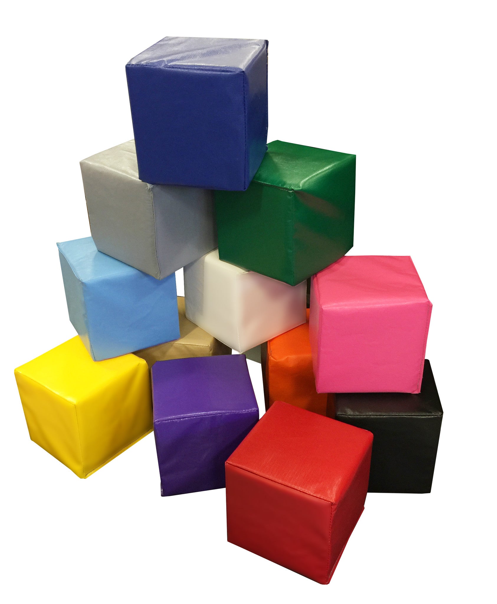 Color Fun Rainbow Block Set - Square