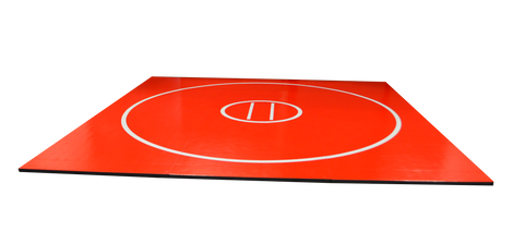 AK Athletics Red New Style Mat. Light weight, roll up mat. Mats for competitions, personal use and training. 