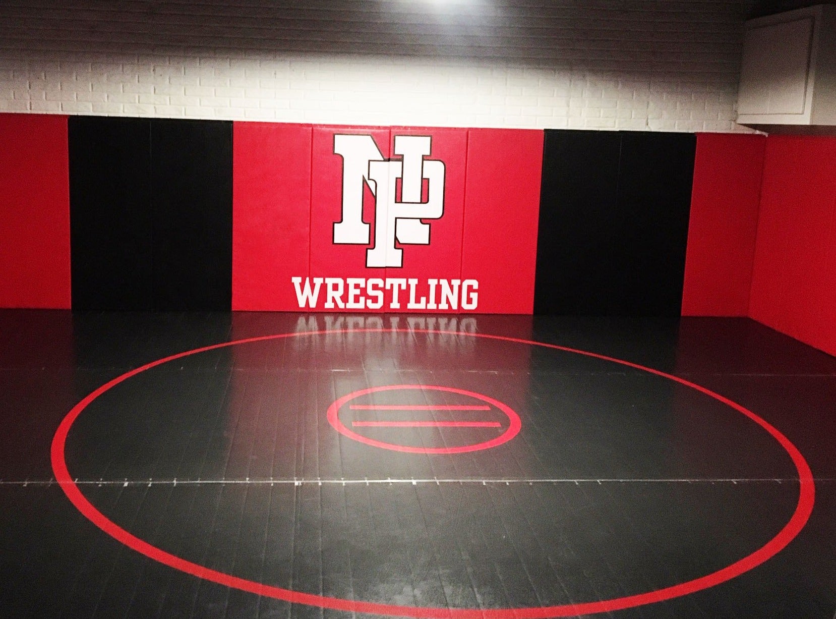 Custom Wrestling Mat Made To Order with Matching Wall Pads 