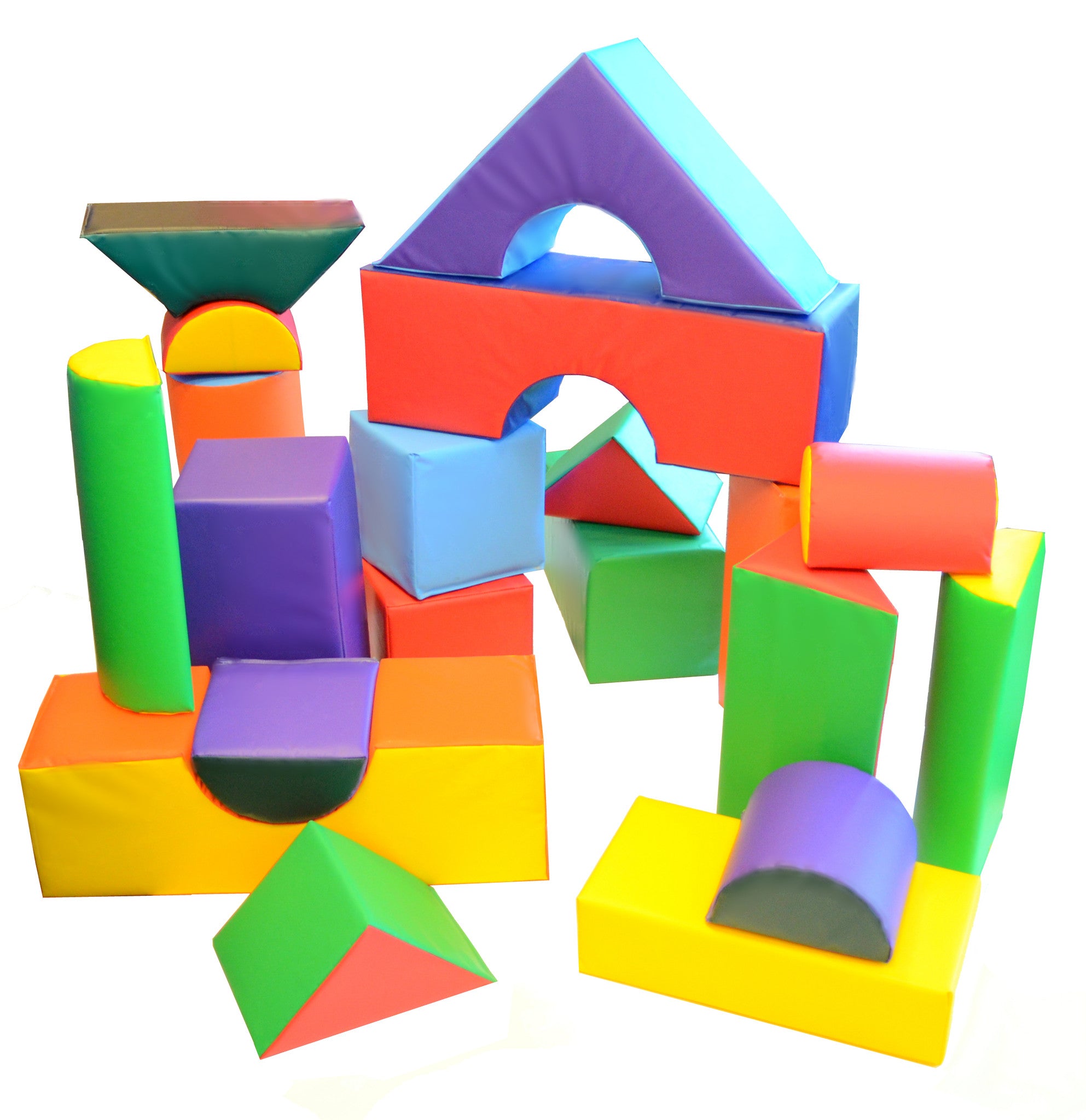 Soft Play 21-Piece Block Set
