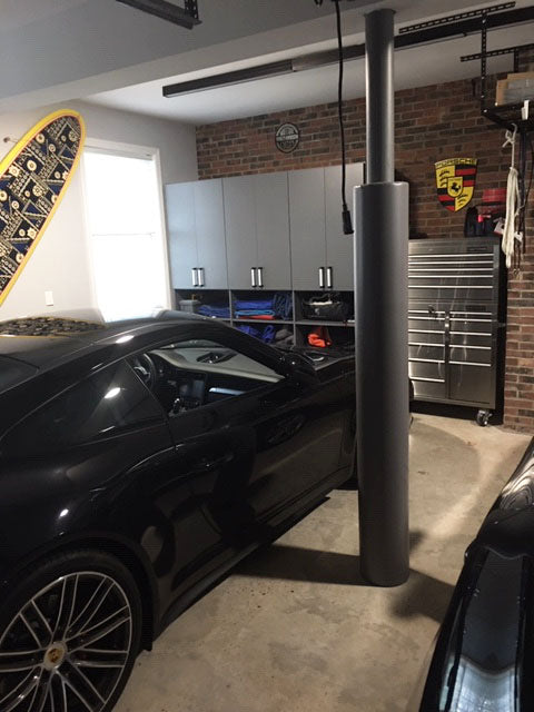 Garage Grey Pole Pad