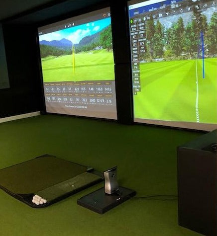 Golf Simulator Range for Custom Fitting Golf Clubs 