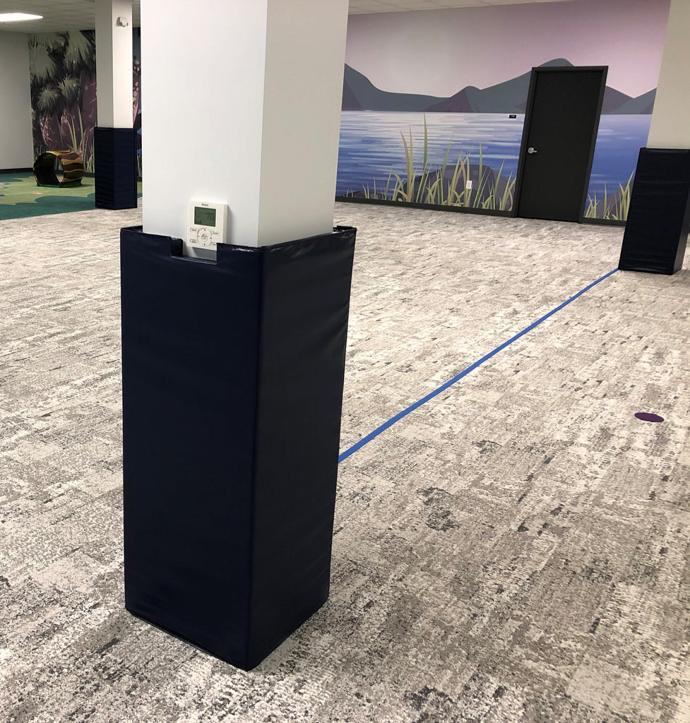 4' Tall Four Sided Column Pad, 12