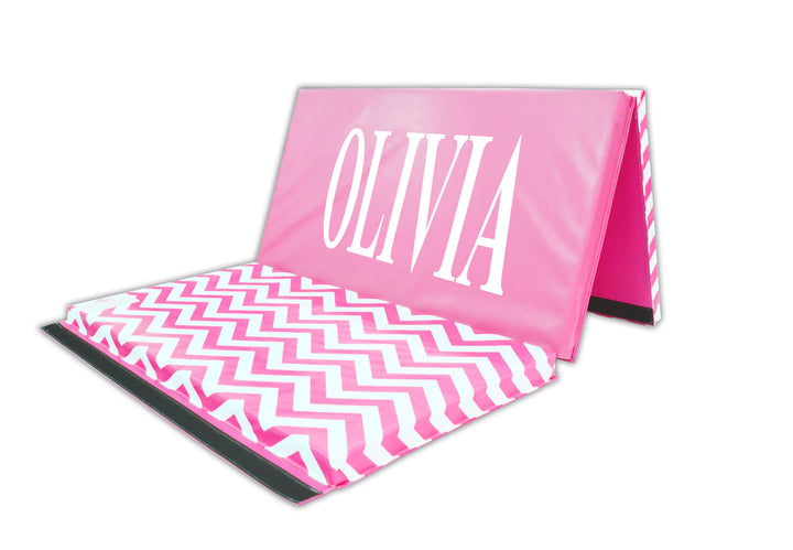 Intermediate Level Folding Gymnastics Mat- Chevron 4&