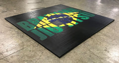 Jiu Jitsu Roll Up Digitally Printed 8' x 8' x 1 3/8 Roll-Up Mat