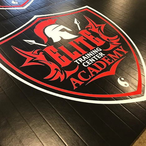 AK Athletics custom logo graphics