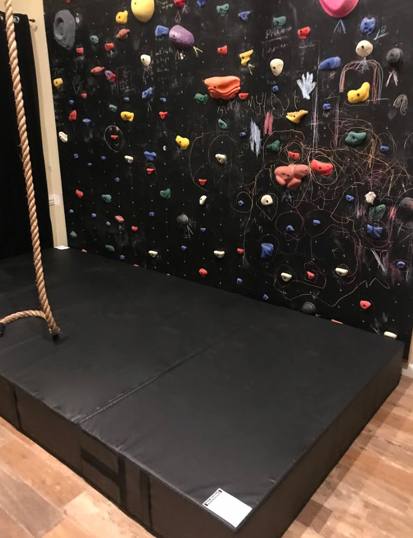 climbing wall landing mat, mat for bottom of climbing wall