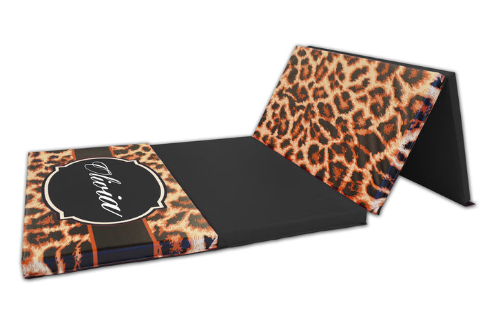 Leopard Print Monogram 4&