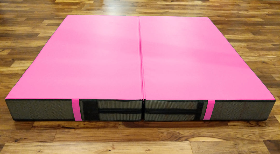 PInk Aerial Arts Crash Pad Folding