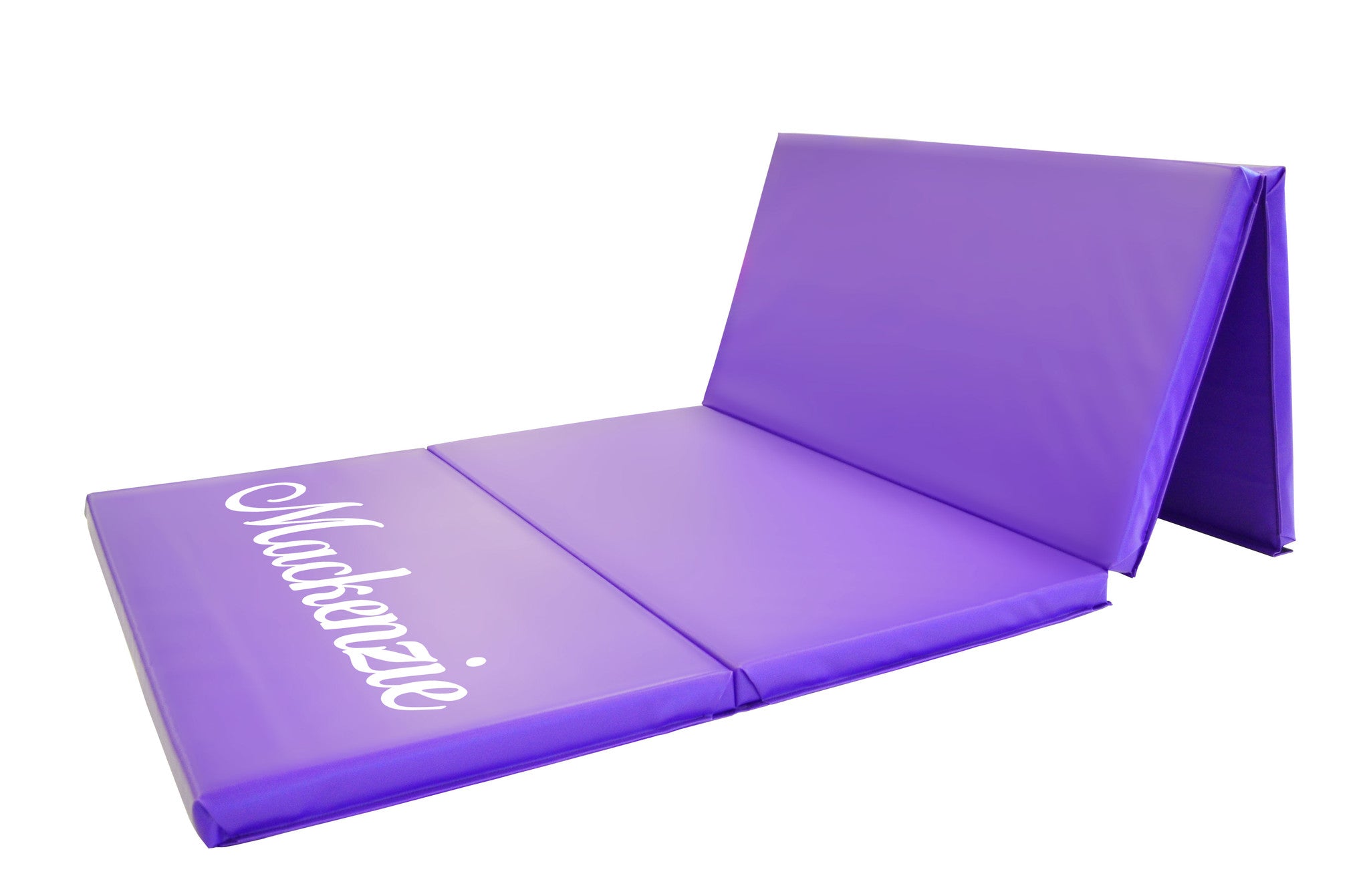 AK Athletics Purple Folding Gymnastics Mat with Name