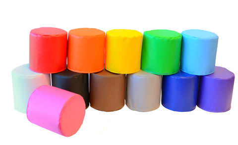 Color Fun Rainbow Block Set - Round
