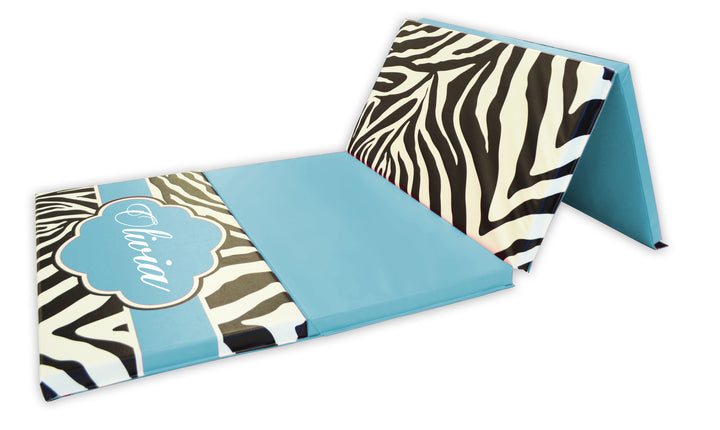 Zebra Print Monogram 4&