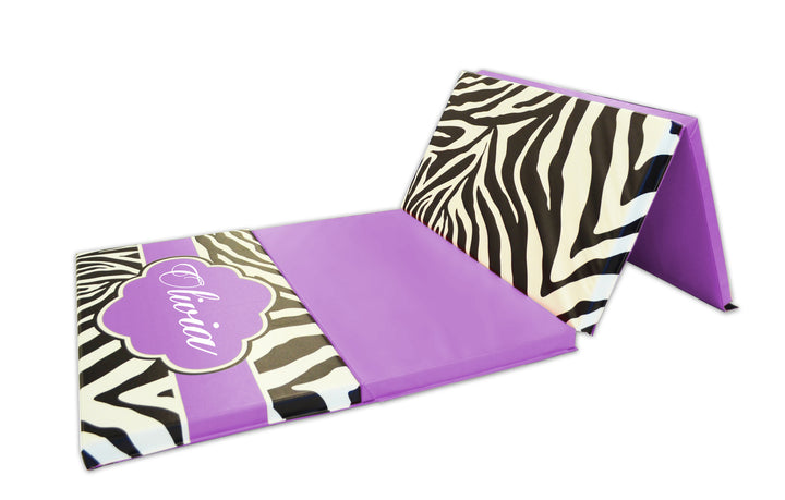 Zebra Print Monogram 4&